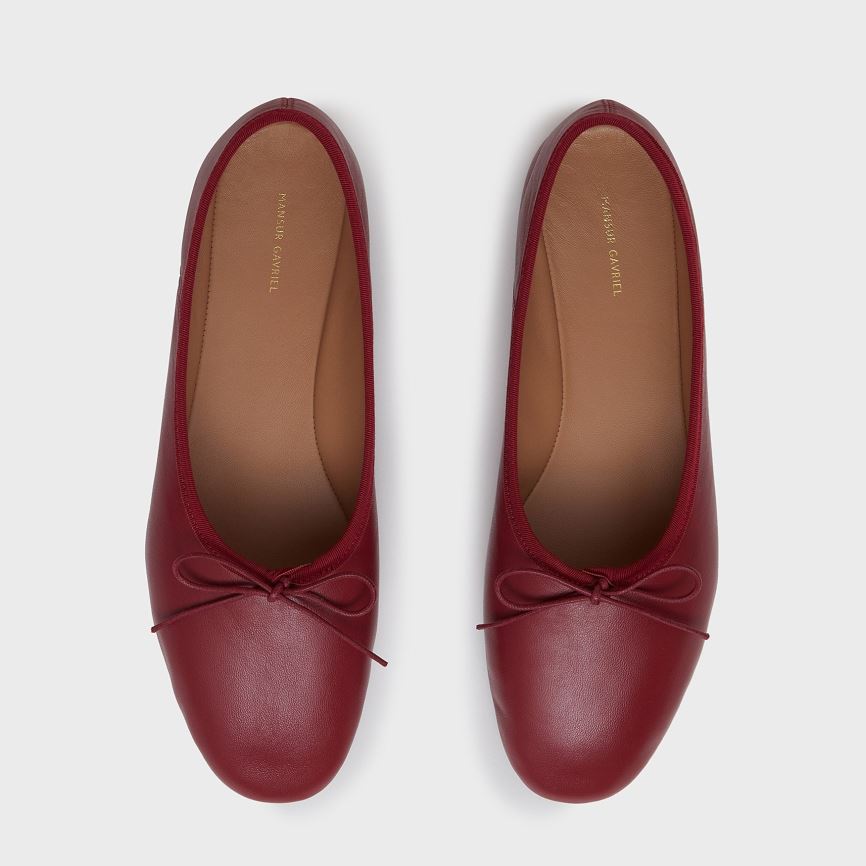 Women's Mansur Gavriel Dream Ballerina Ballet Flats Red | AU M729OX